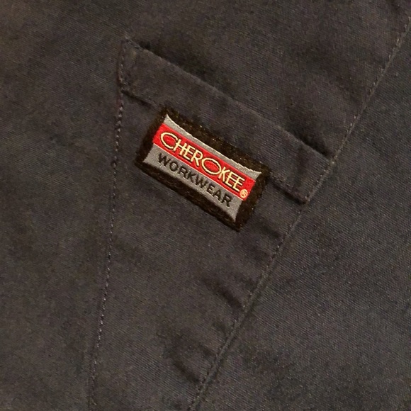 Small blue Cherokee scrubs 27” waist guc - Picture 2 of 6